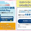 【ANA×ふるさと納税】ANA payはじめてみた♪今キャンペーンやってます！の画像