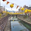 満月のような黄色いランタン❤✨君が心をくれたからロケ地❤✨眼鏡橋✨長崎ランタンフェスティバルの画像