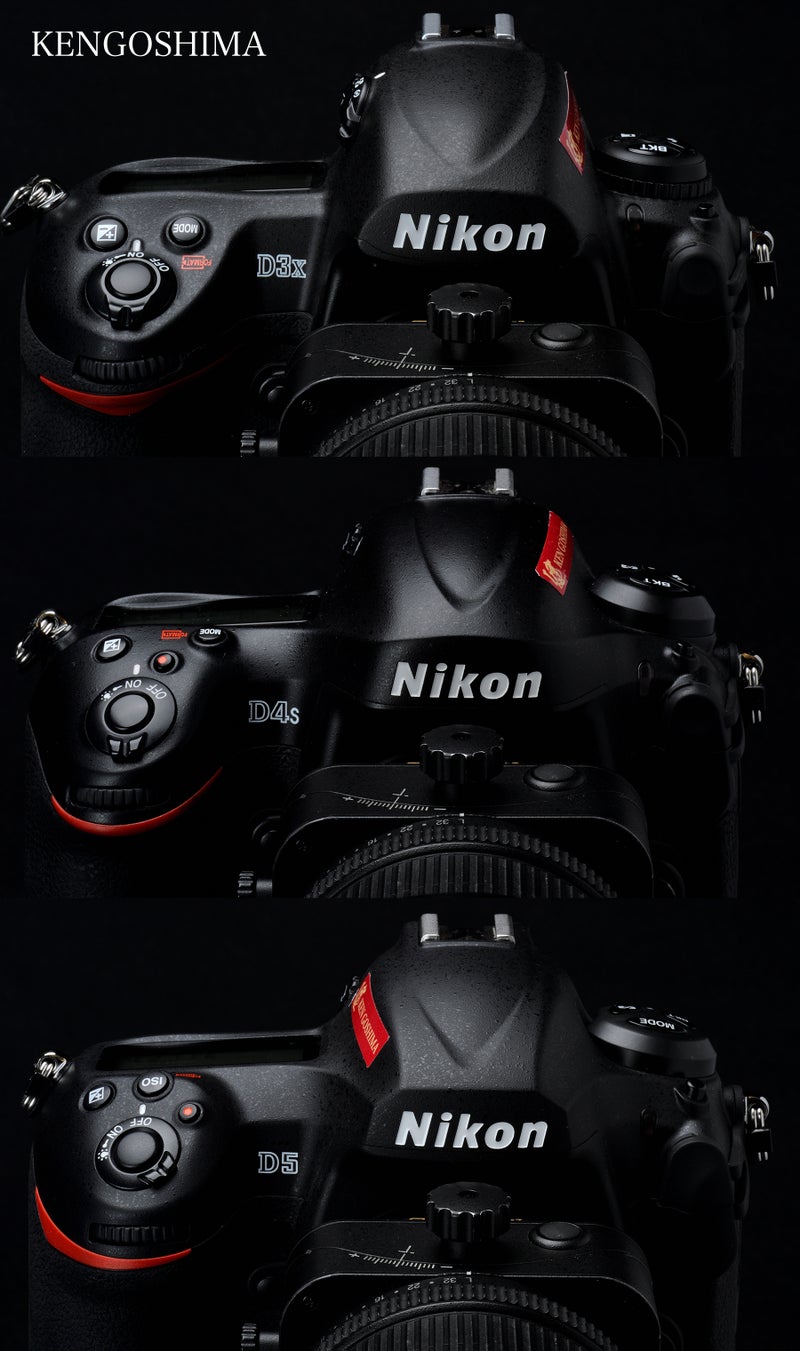 Nikon　D3X・D4s・D5