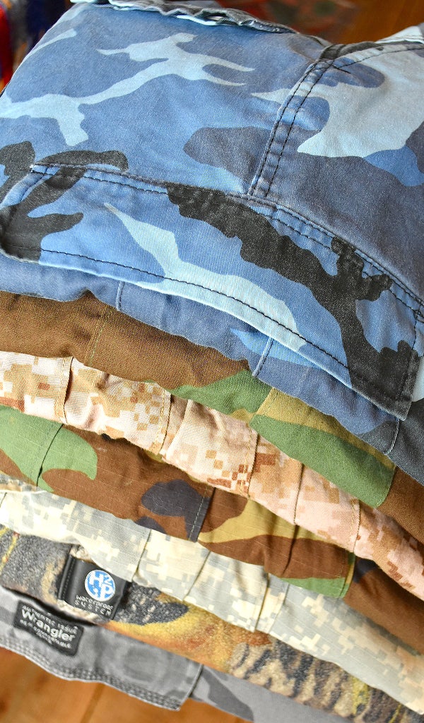 US軍物CAMO迷彩柄カーゴパンツ古着屋カチカチ