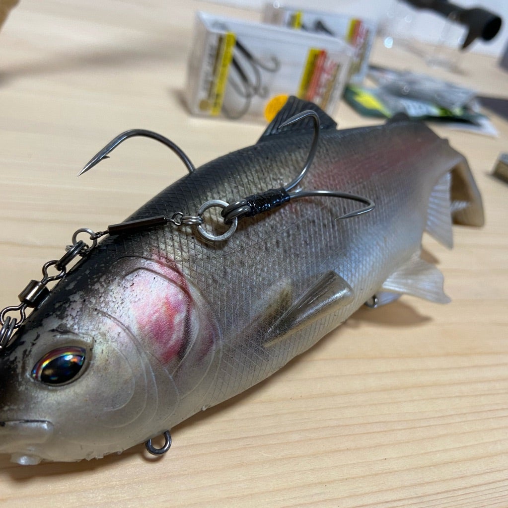レイジースイマー9inch サイドフックシステム検討‼ 【イマカツ レイジースイマー9inch サイドフックシステム検討‼ 【イマカツ