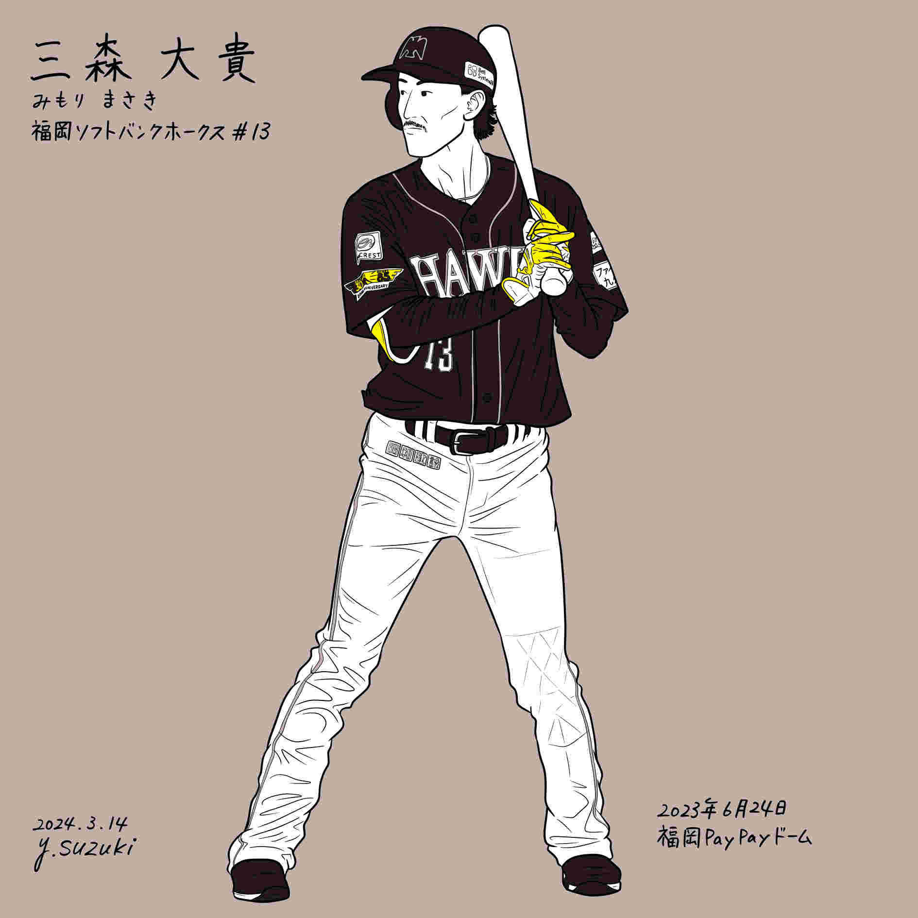 福岡ソフトバンクホークスの三森大貴選手 | ただの野球好き