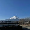 3月15日今朝の富士山、河口湖からの画像