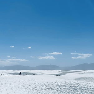 White Sands National Park in New Mexicoの画像