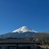 3月22日今朝の富士山、河口湖からの画像