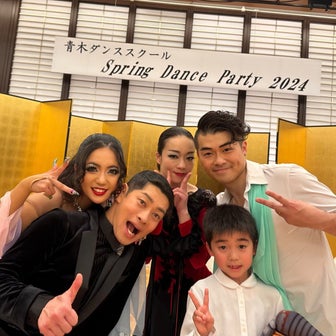 青木ダンススクール♡Spring Dance Party!
