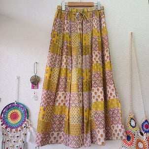 とってもCute❤️春色ロングスカートの画像