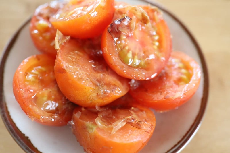 野菜1つで作る！わが家で人気「ミニトマトのおかか和え」｜時短簡単節約&quot;ストックおかず&quot;レシピ