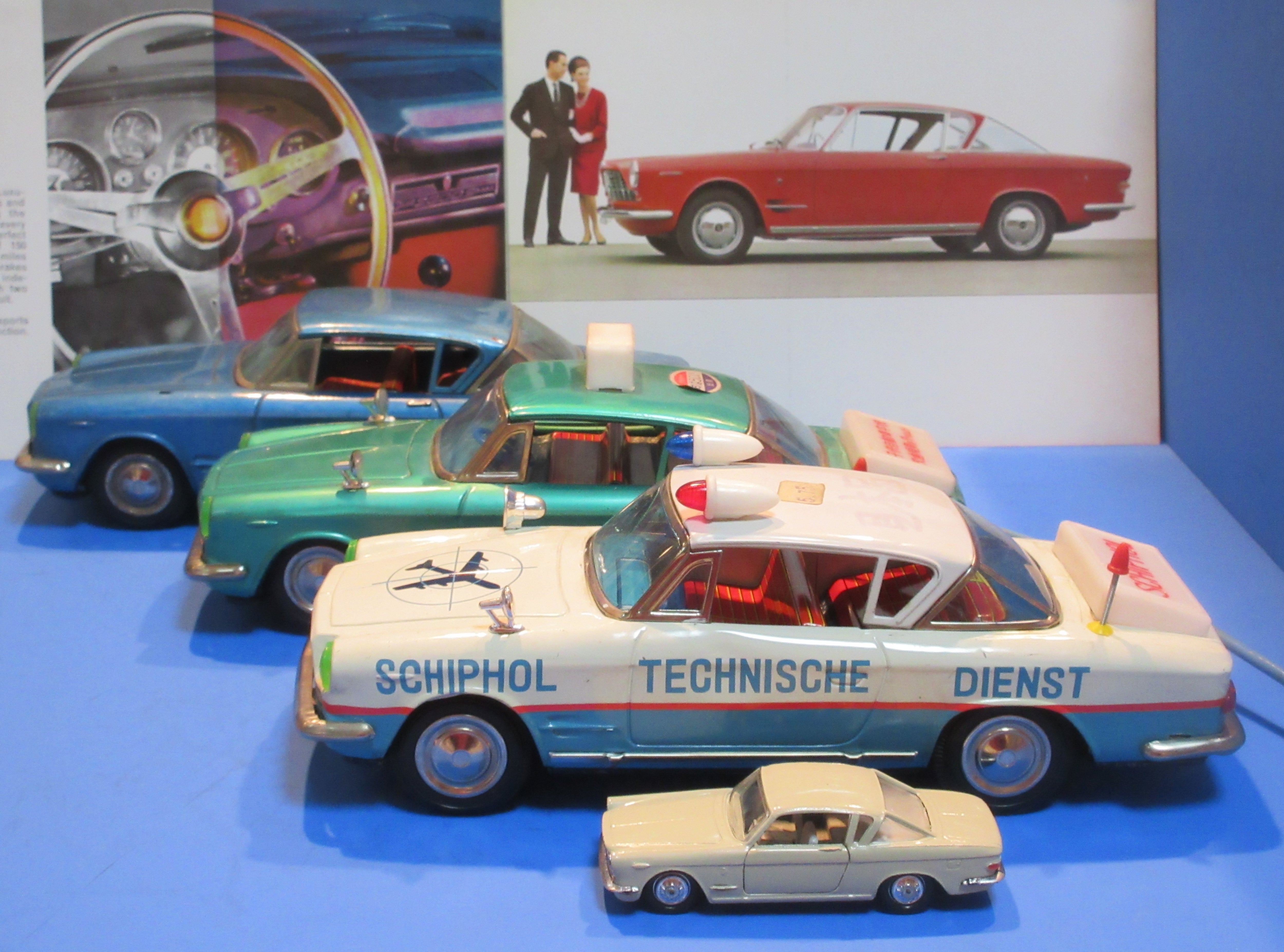 ☆1964年イチコーフィアット2300S ハイウェイの貴婦人~ブリキ ☆1964年イチコーフィアット2300S ハイウェイの貴婦人~ブリキ