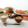 健康の秘訣は、和食を食べることの画像
