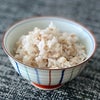 もち麦と苦戦した凍らせ豆腐の画像
