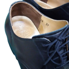 明石で靴修理紳士靴すべり革腰裏カウンターライニングの修理かかと修理ビブラムハーフソールの記事より