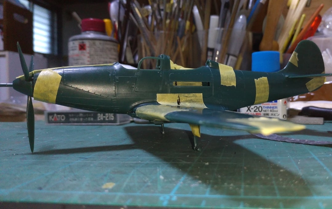 モノグラム1/48 ベルP39 エアラコブラの製作② | gatchan1961の モノグラム1/48 ベルP39 エアラコブラの製作② | gatchan1961の