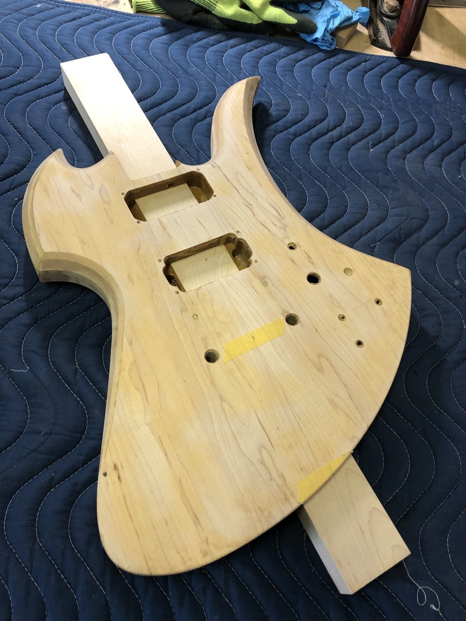 Fernandes Burny MG-X HSH proto type レプリカ製作 Fernandes Burny MG-X HSH proto type レプリカ製作