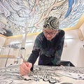 龍と鳳凰を天井画・襖絵・屏風に描く斎灯サトルは日本一の天井画家
