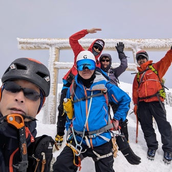 木曽駒ヶ岳登頂＆雪山初級講習