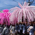 4月20日(土)　美濃祭り・花みこし　総練り　岐阜県美濃市