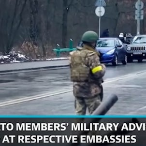 NATO軍ウクライナ入り発表の画像