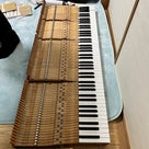 ピアノの鍵盤を張り替えてます　高橋泉ピアノジャズ音楽教室の記事より