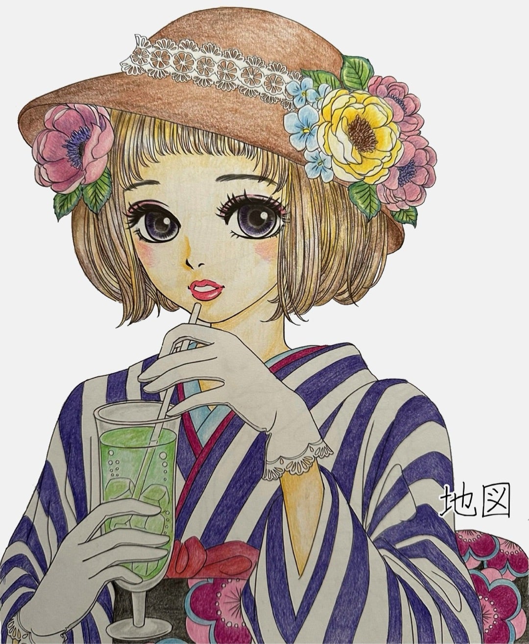 乙女と猫の物語(12)嬉しかったこと | ぬりえ・画材・他趣味の記録 乙女と猫の物語(12)嬉しかったこと | ぬりえ・画材・他趣味の記録