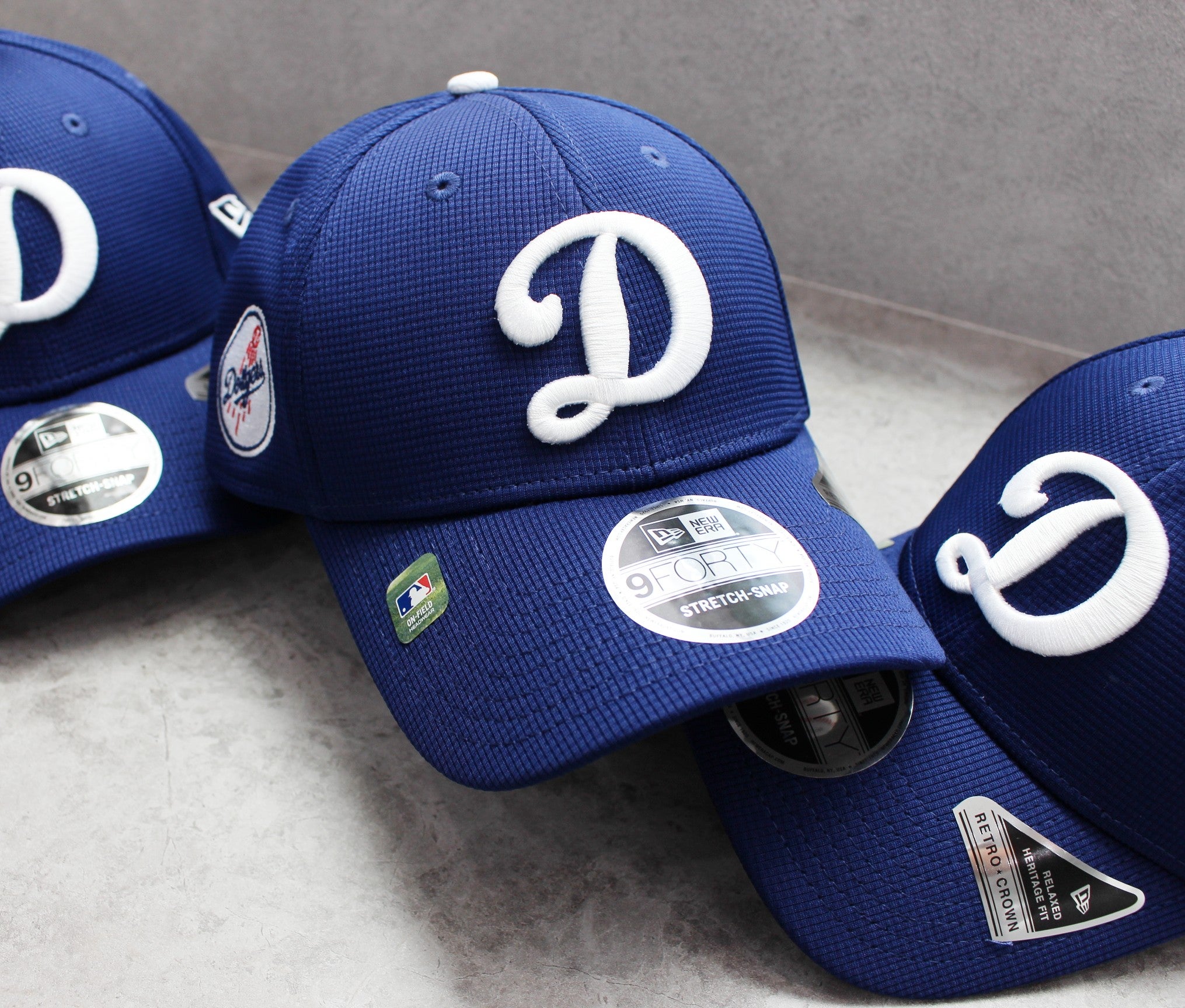 新入荷 LA ドジャース Dロゴ ストレッチ スナップバック 新入荷 LA ドジャース Dロゴ ストレッチ スナップバック