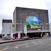 ＧＷ初日の様子。三浦三崎の観光の中心、うらりマルシェです。