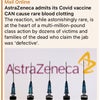 アストラゼネカがコロナワクチンで血栓ができると法廷で認めたの画像