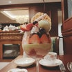 赤い果実とピスタチオのパフェ♡『Cacaotier Gokan』＠北浜