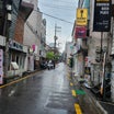 ソウルは１日雨でした