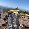 山頂に捧げるバナナ