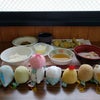 天ぷらを食べようとしているすみっコたち☆の画像