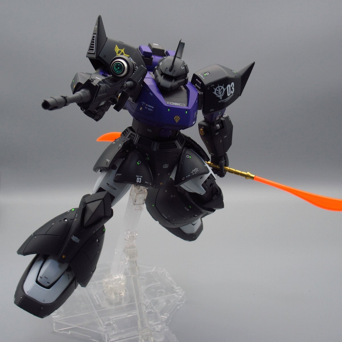 ②MG 1/100 MS-14B 黒い三連星専用ゲルググ(Ver.2.0) | のぶ ②MG 1/100 MS-14B 黒い三連星専用ゲルググ(Ver.2.0) | のぶ