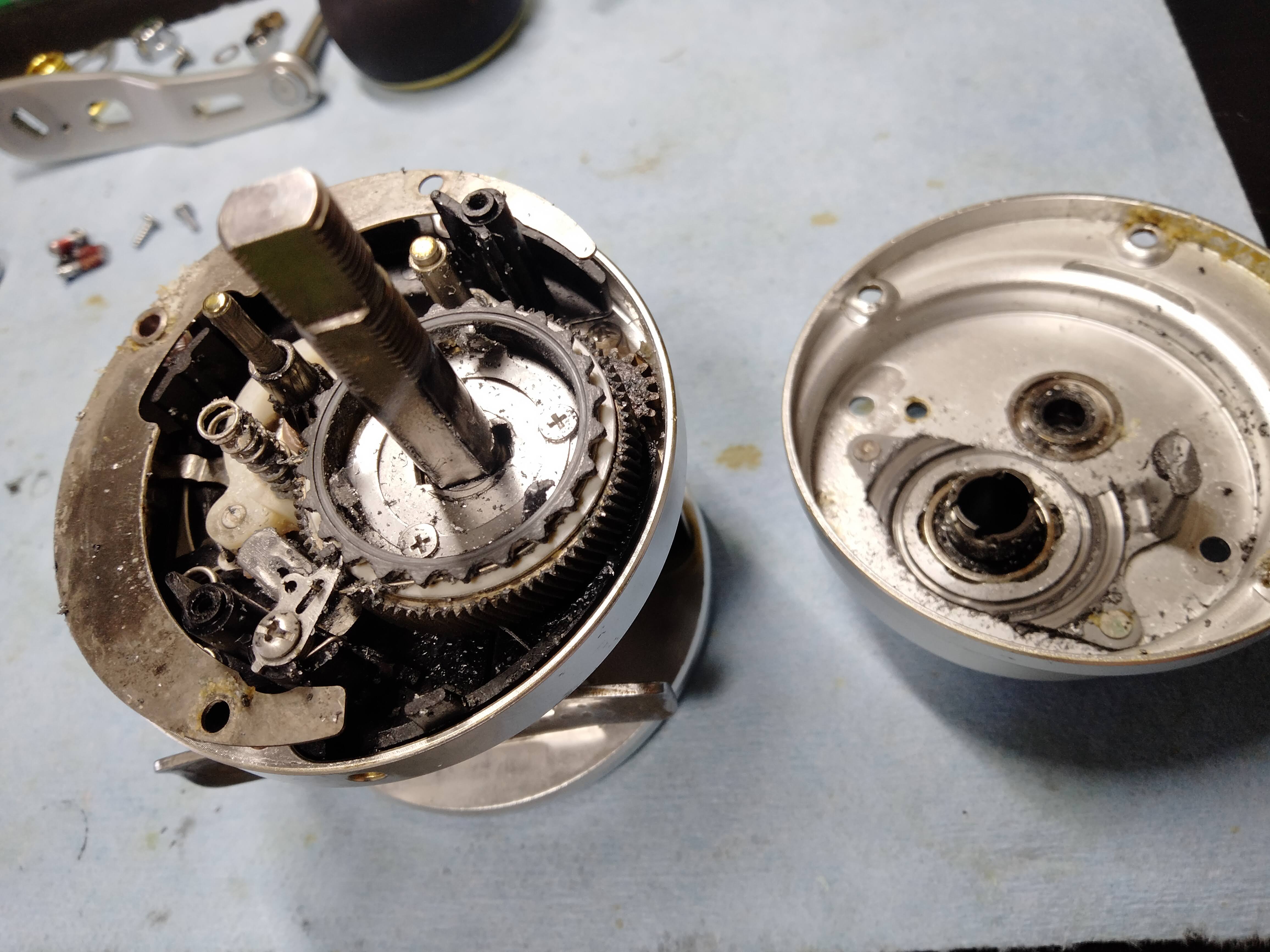 13オシアカルカッタ300HG整備その① | reelmaintenance-higarage 13オシアカルカッタ300HG整備その① | reelmaintenance-higarage
