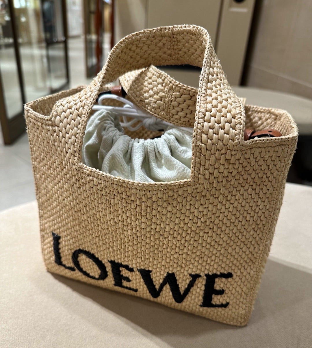 LOEWEかごバッグの容量♡ | CHANEL大好き30代♡HARU LOEWEかごバッグの容量♡ | CHANEL大好き30代♡HARU