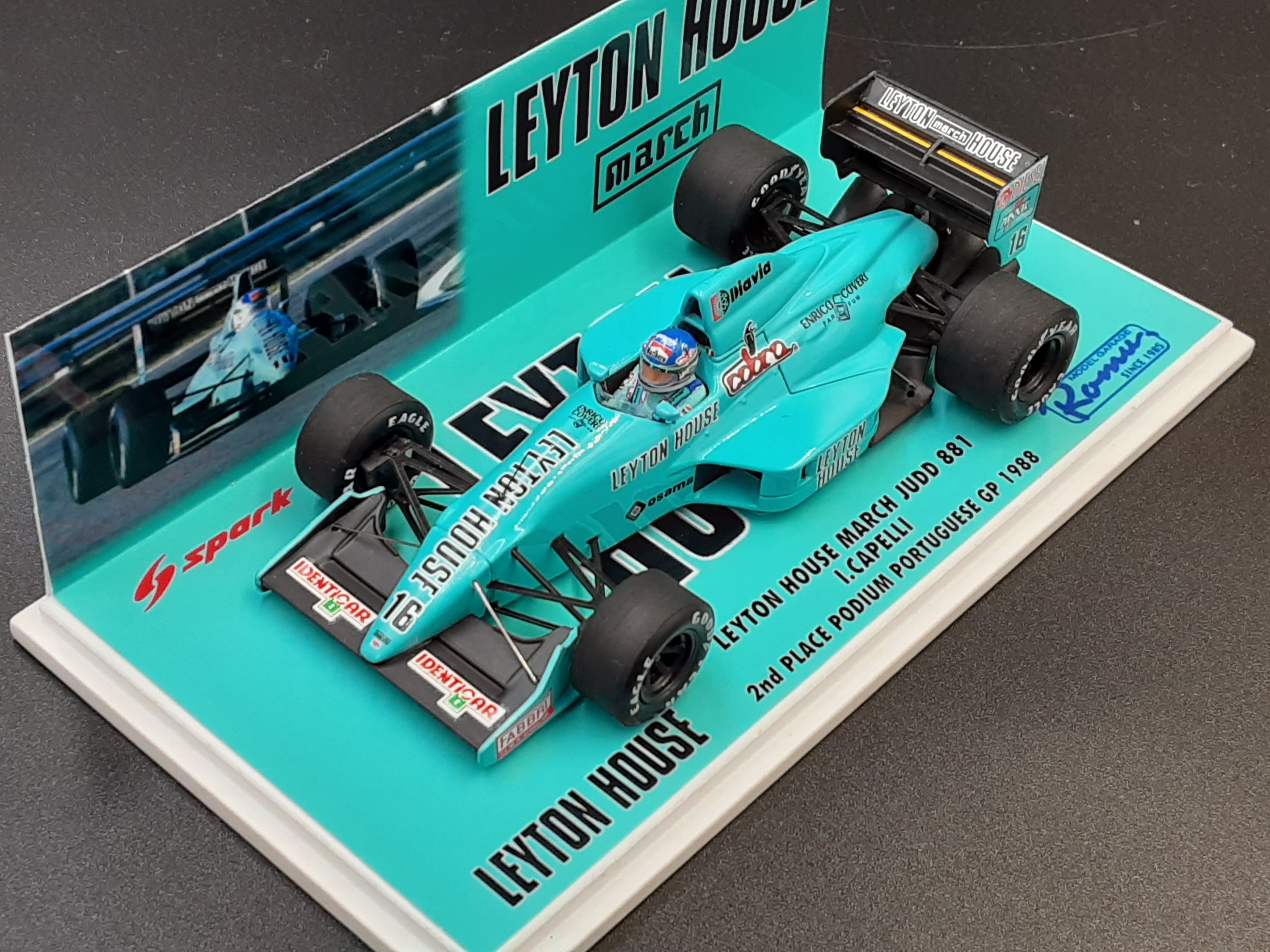 青い予感…ロム特注 マーチ ジャッド881 ポルトガルGP 2位 | いたちんの 青い予感…ロム特注 マーチ ジャッド881 ポルトガルGP 2位 | いたちんの