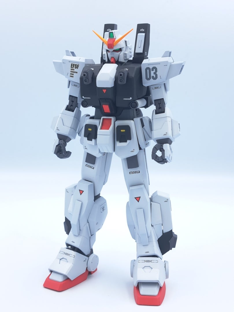 MG ブルーディスティニー3号機フルアームド 完成♪ | ゴエモンの