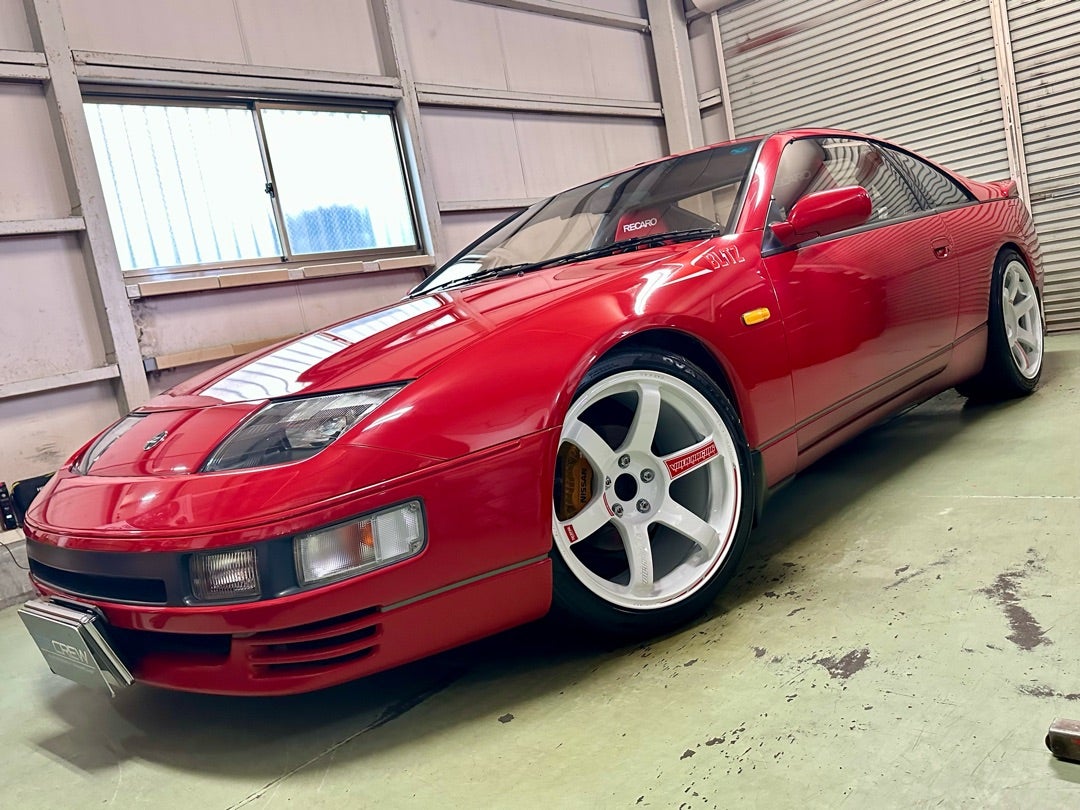 Z32、タイヤホイールインストール♪ | タイヤホイールショップSS CREW オフィシャルブログ