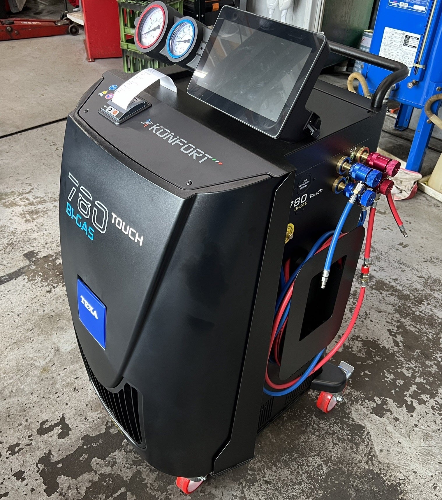 TEXA 780 TOUCH BI-GAS導入 新ガスR1234のエアコンガス TEXA 780 TOUCH BI-GAS導入 新ガスR1234のエアコンガス