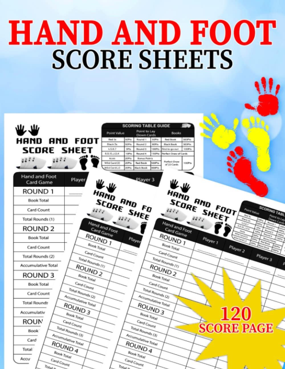 Hand Score K9 Download⚡️ Hand And Foot Score Sheets: Hand And | jaydansotoのブログ