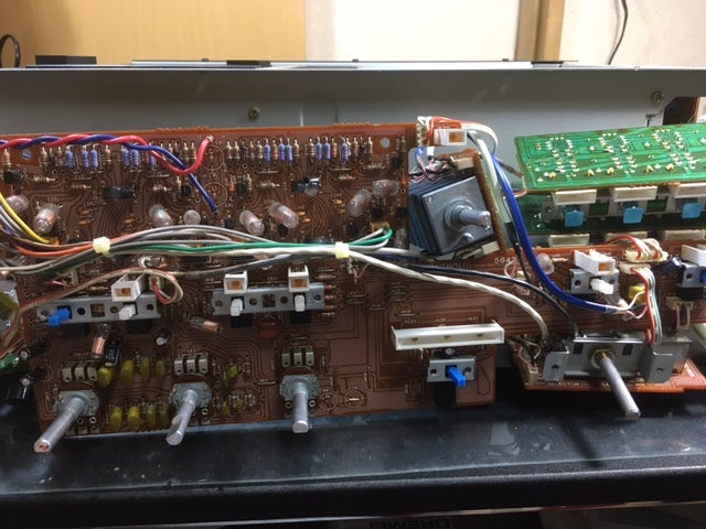 サンスイアンプAU-α707のメンテナンス（失敗？） | 3402ohnojoのブログ