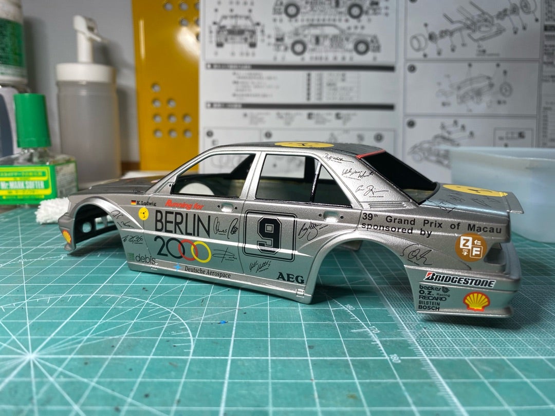 製作記 フジミ 1/24 MERCEDES-BENZ 190E EV.Ⅱ (22) | 加古川 製作記 フジミ 1/24 MERCEDES-BENZ 190E EV.Ⅱ (22) | 加古川