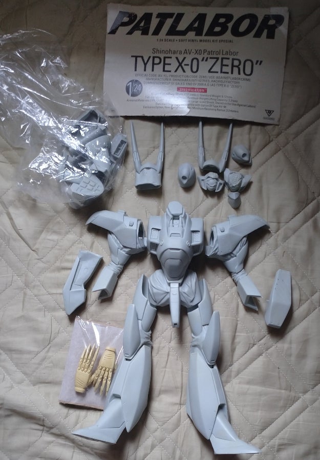 海洋堂1/24機動警察パトレイバー AV-X0 零式 Type Zero By 田熊 海洋堂1/24機動警察パトレイバー AV-X0 零式 Type Zero By 田熊