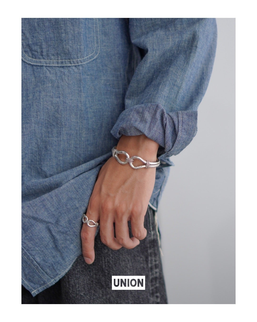 INDIANJEWELRY】スティーブアルビソの代表作のバングル&リング INDIANJEWELRY】スティーブアルビソの代表作のバングル&リング
