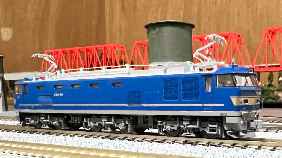 KATO 3065-8“EF510-500 JR貨物色(青)”入線。〜その2 KATO 3065-8“EF510-500 JR貨物色(青)”入線。〜その2