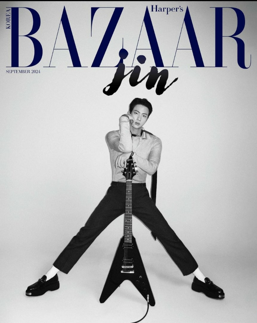 BAZAAR KOREA』カバー人気投票受付中 & ジンくんのピースサイン BAZAAR KOREA』カバー人気投票受付中 & ジンくんのピースサイン