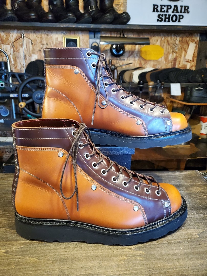 山根靴店モンキーブーツソール交換 | 黒屋のブログ