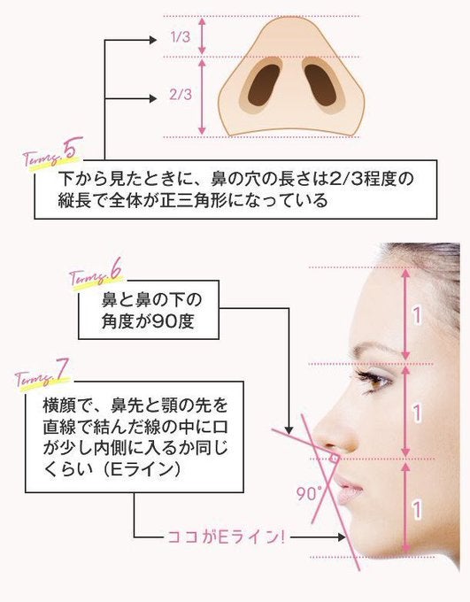 整形で美鼻を作る7つの条件【ビヨットのマメ知識】の記事画像