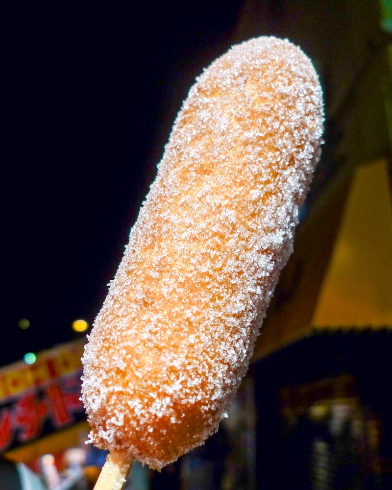 北海道】お祭りグルメ「アメリカンドッグ」を食べて「フレンチドッグ 