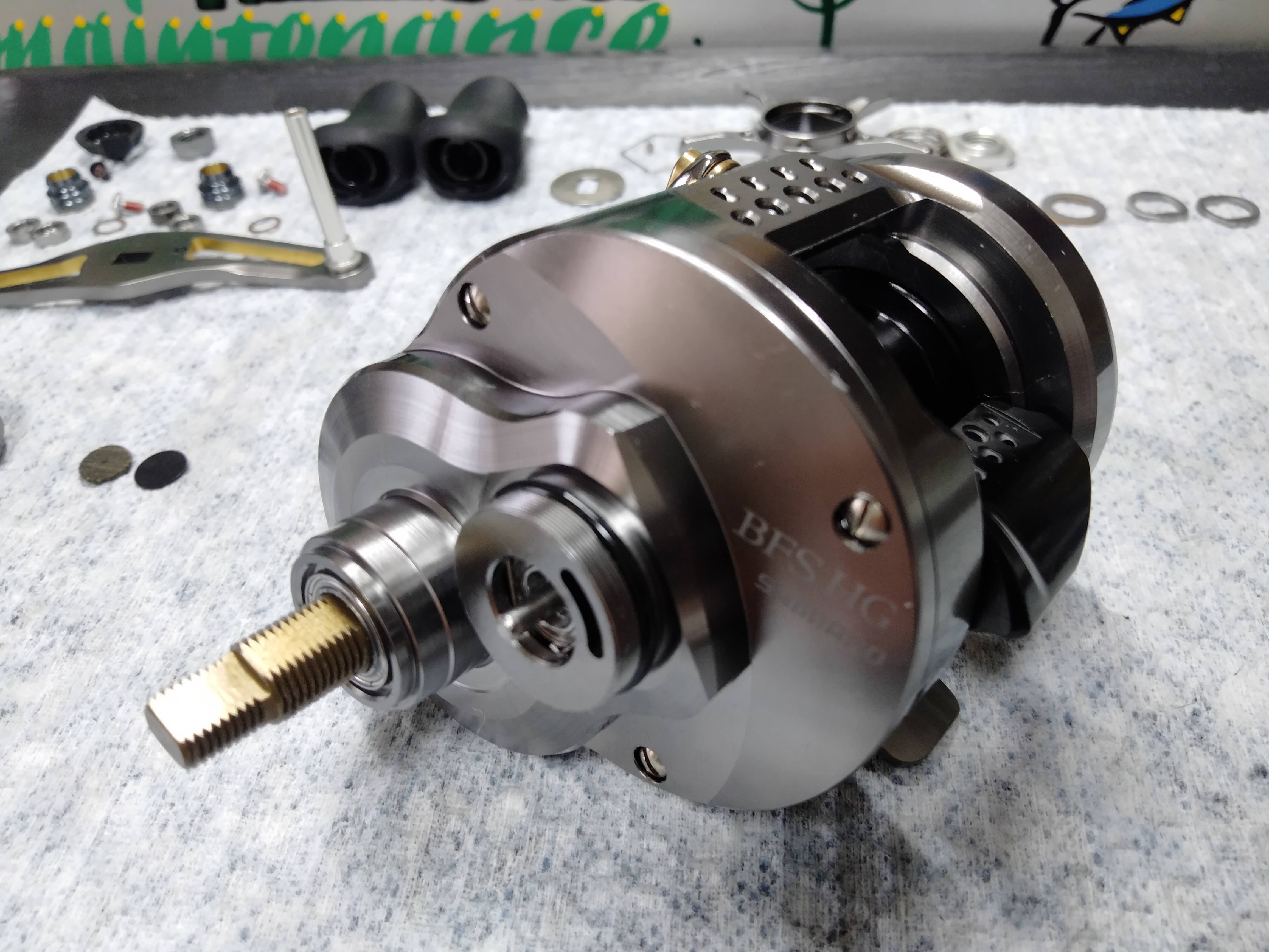 23カルカッタコンクエストBFS HG L整備その② | reelmaintenance 23カルカッタコンクエストBFS HG L整備その② | reelmaintenance