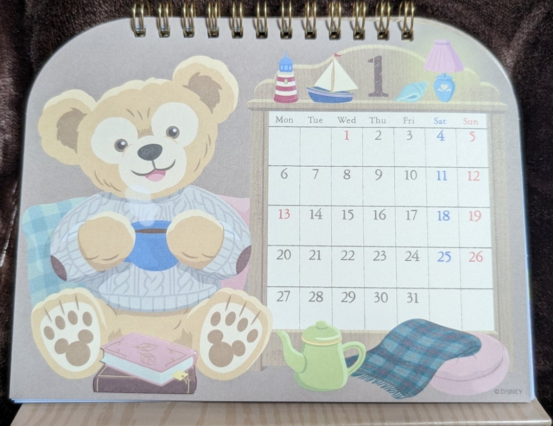 ☆ダッフィー新商品!×2025年カレンダー☆ | hiro☆のディズニー ☆ダッフィー新商品!×2025年カレンダー☆ | hiro☆のディズニー
